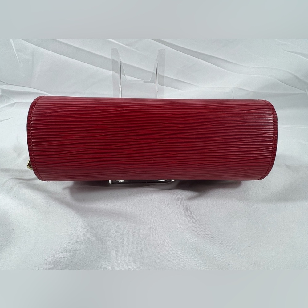 Louis Vuitton Dauphine Red Epi Leather Cosmetic Pouch GM – Made in France - Picture 3 of 8